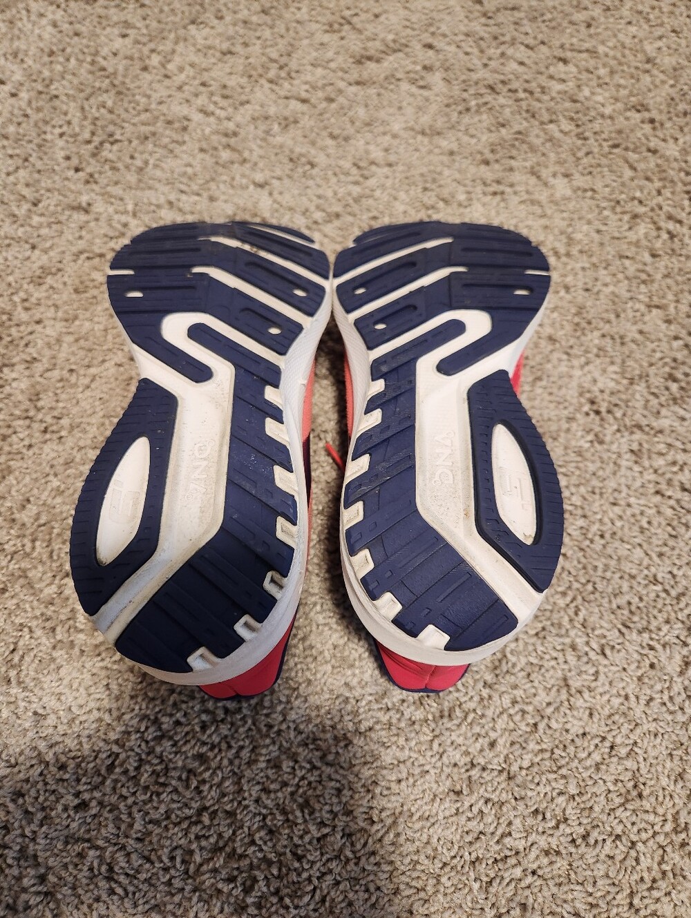 Brooks Launch 9 Running Shoes Womens Pink Navy Cardio Training Size 7.5 - Picture 9 of 12